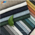 2019 Nuevo diseño de tela ecológica de sofá de tapicería de lino